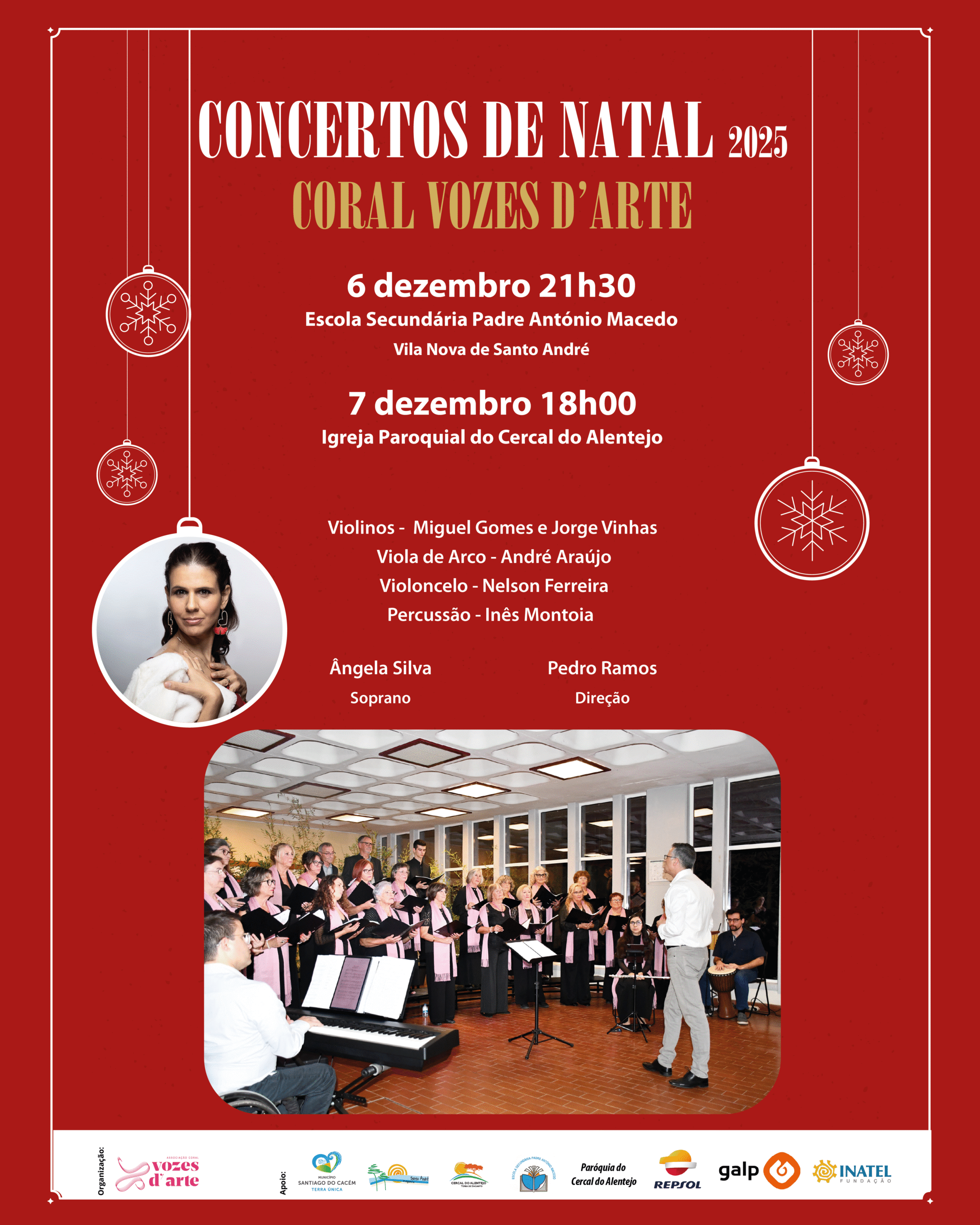 Redes Sociais Vozes D'Arte 2025