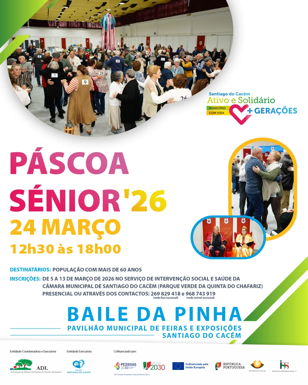Redes sociais_Baile da Pinha – Páscoa Sénior 2026