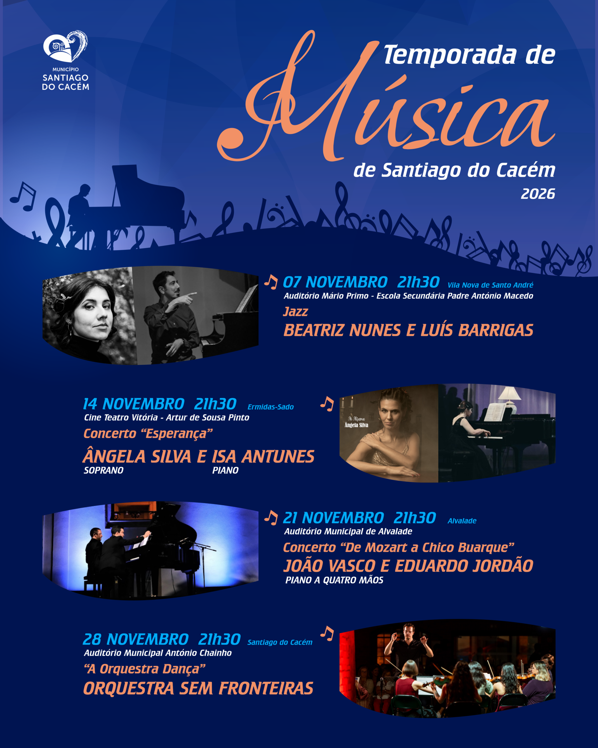 Temporada de Música de Santiago do Cacém 2026