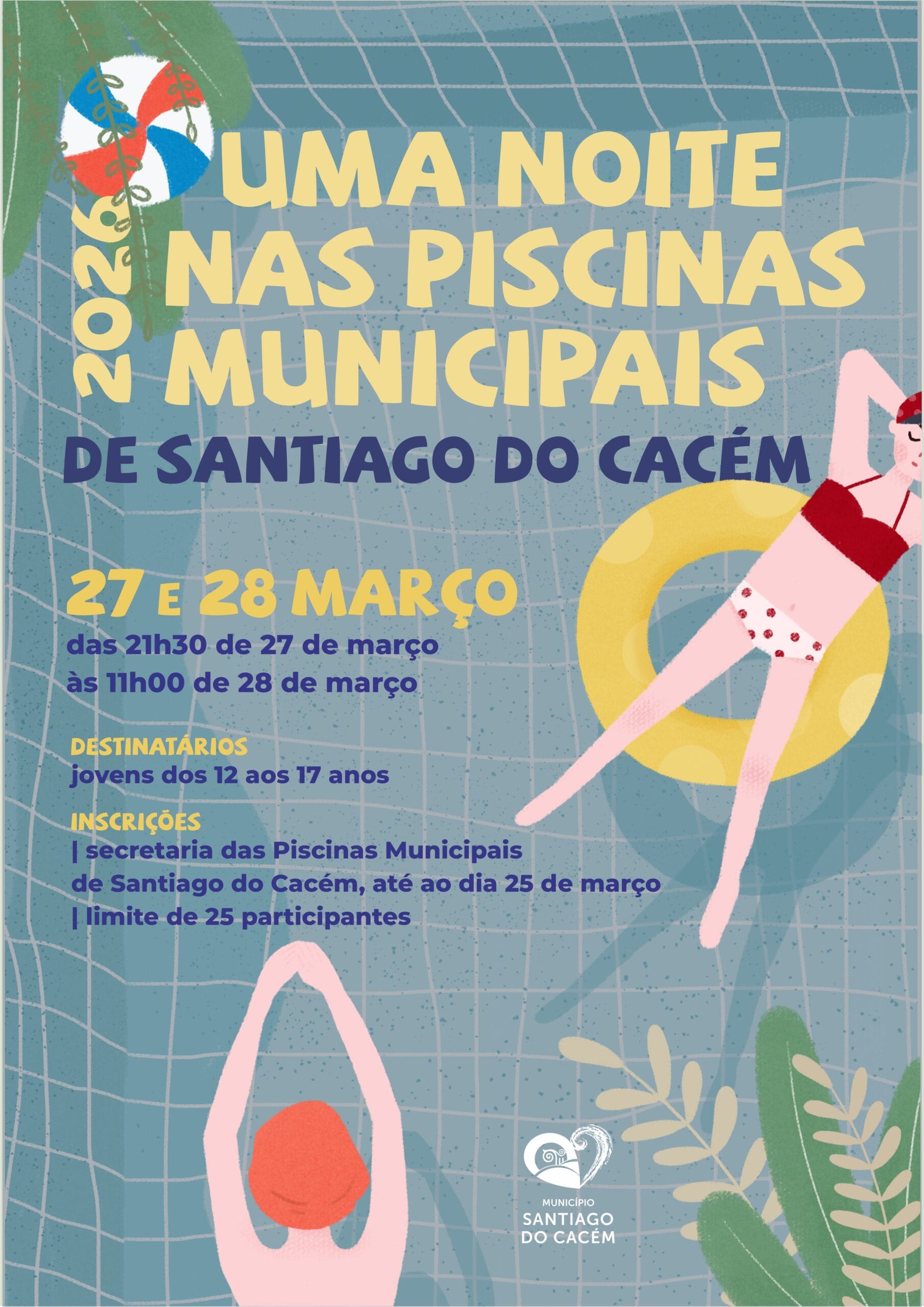 Uma Noite nas Piscinas Municipais