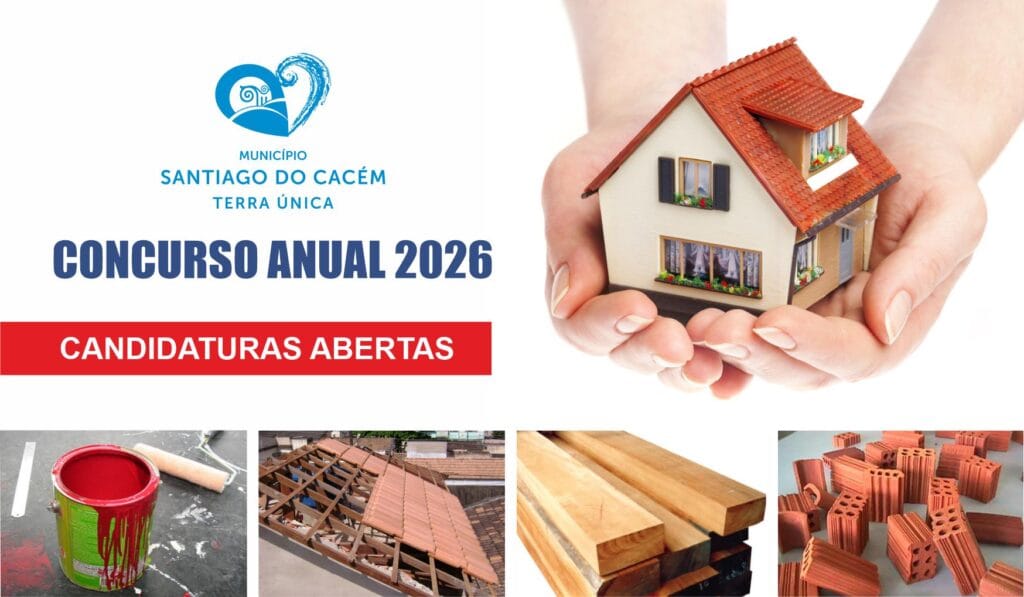 candidaturas para o Apoio para a Realização de Obras em Habitações de Indivíduos e Famílias em Situação de Comprovada Carência Económica – Ano 2026
