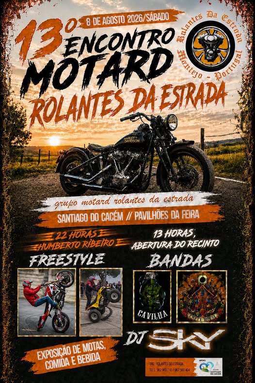 cartaz Rolantes da Estrada