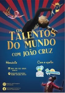 cartaz Os talentos do Mundo