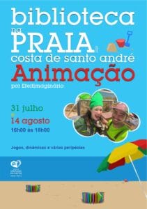 Animação na praia_biblioteca na praia 2025