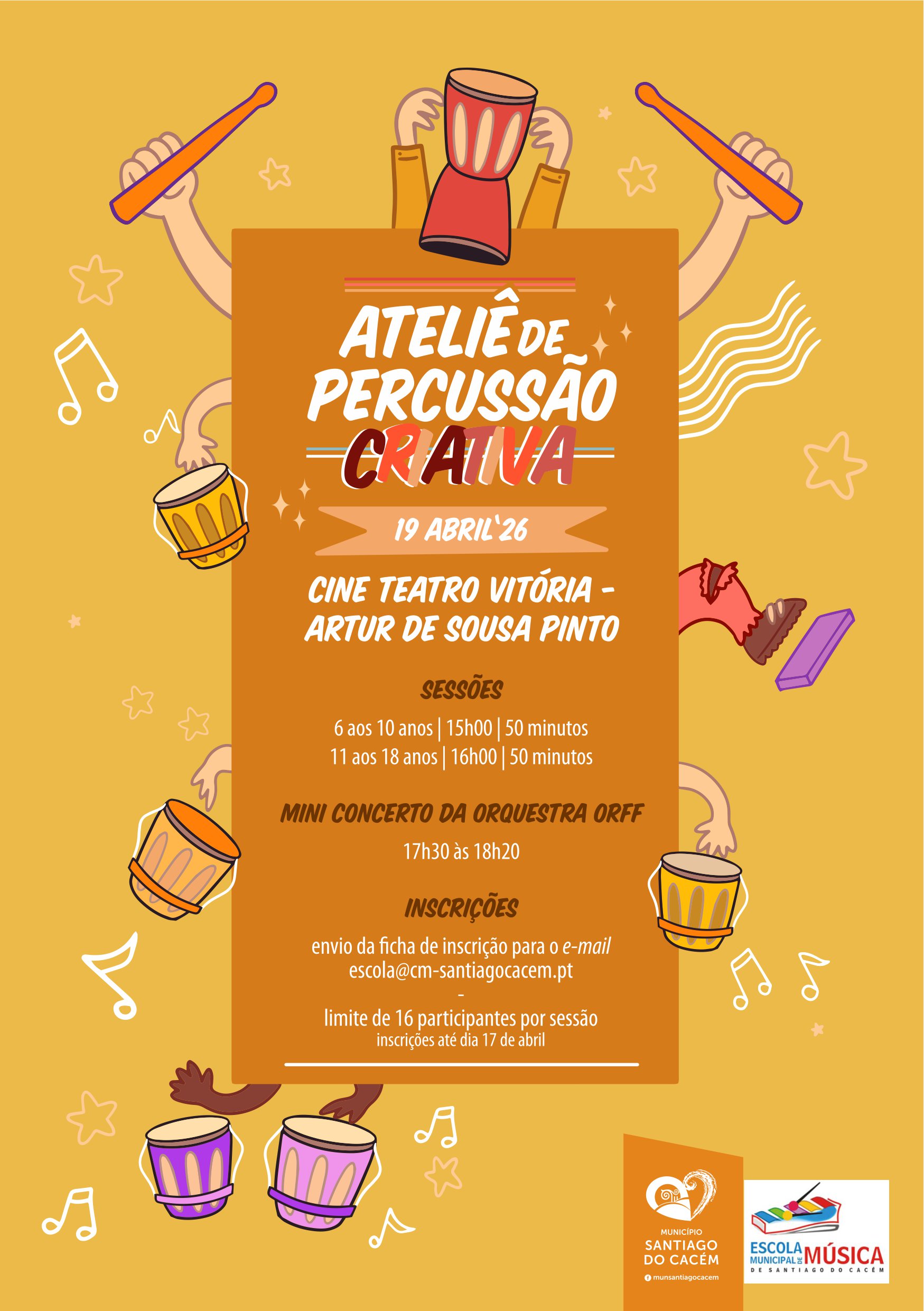 Ateliê de Percussão Criativa