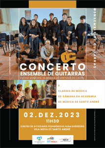 cartaz ensemble guitarras