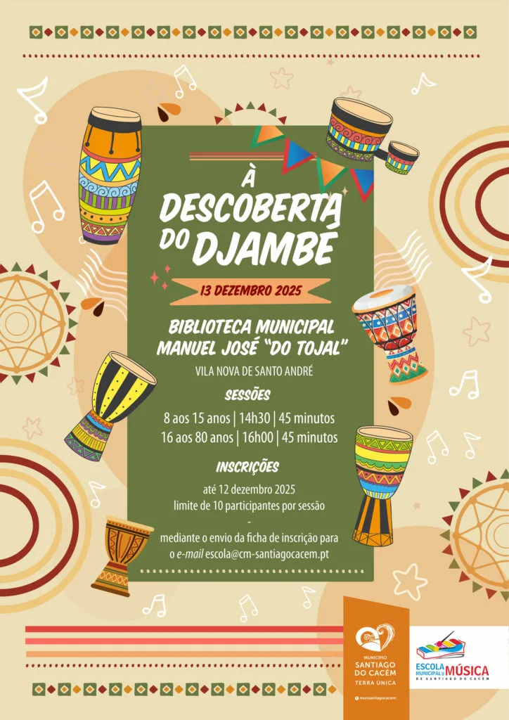 cartaz_À_descoberta do djambe_BMSA_2025