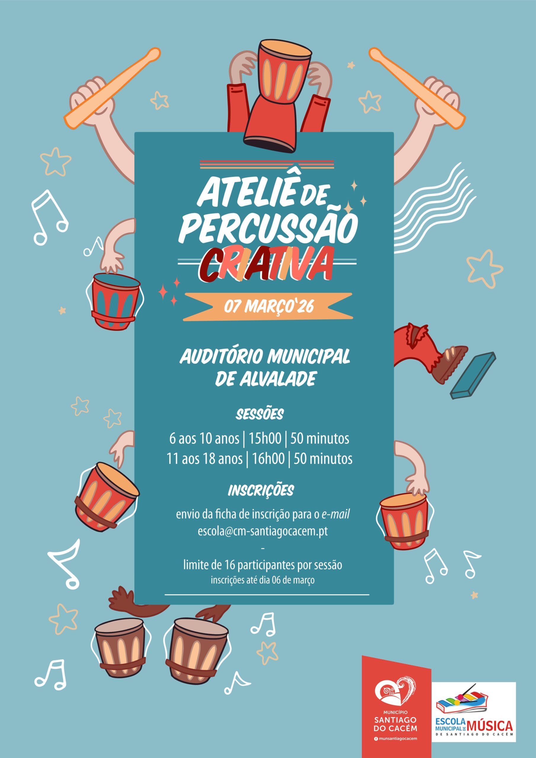 Ateliê de Percussão Criativa