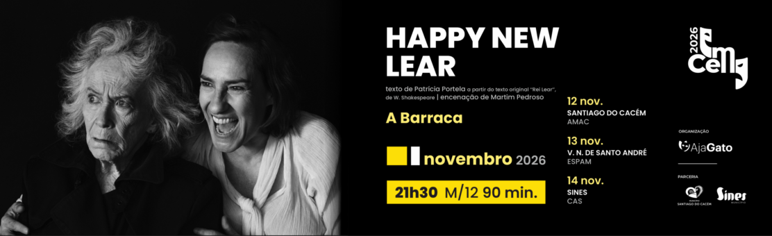 EmCena apresenta a peça “Happy New Lear” pela Companhia de teatro A Barraca