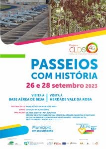 Passeios com história - visita à Base Aérea de Beja e Herdade de Vale da Rosa