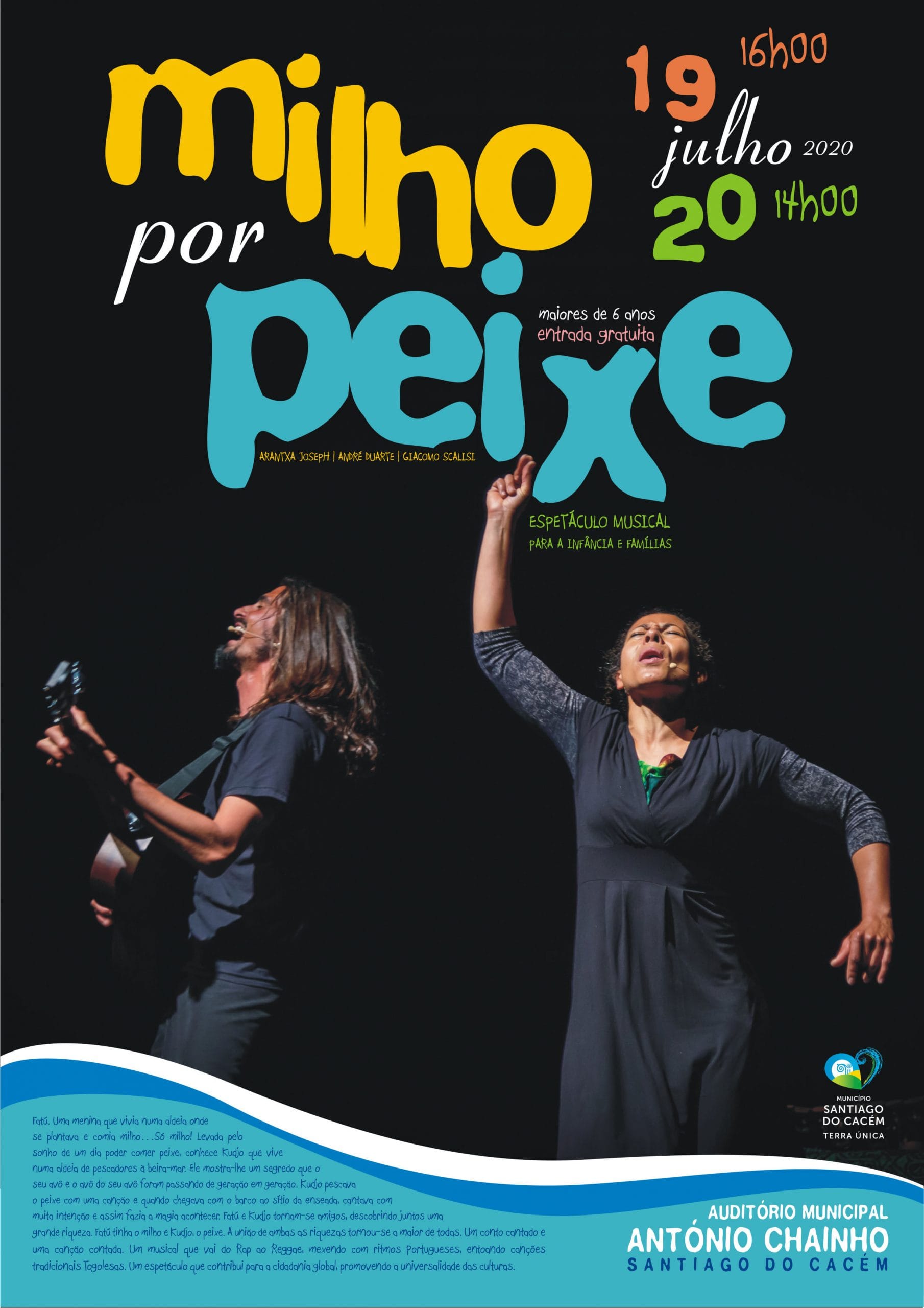 Peixe por milho