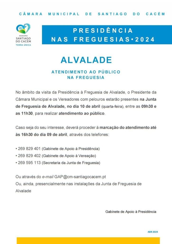presidencia nas freguesias_atendimento_Alvalade2024_