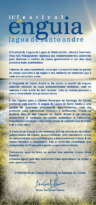 11.º Festival da Enguia da Lagoa de Santo André