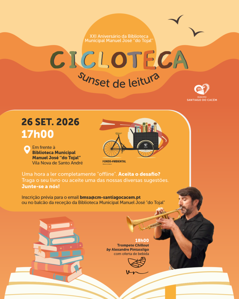 Cicloteca - sunset de leitura
