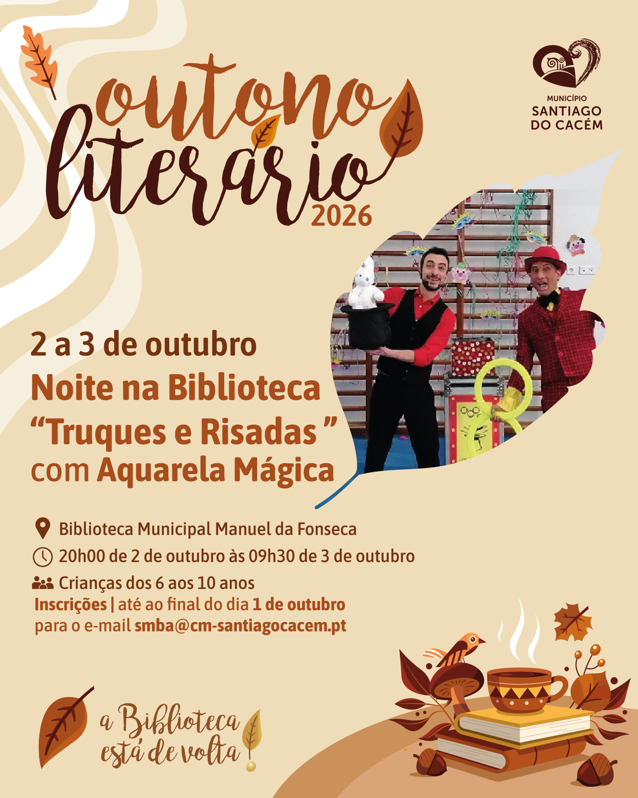 redes sociais_noite na biblioteca